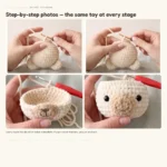 Birthday Cake Bear – no-sew amigurumi crochet pattern (photo 4)