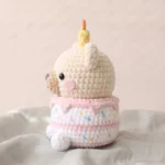 Birthday Cake Bear – no-sew amigurumi crochet pattern (photo 9)