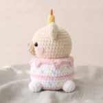 Birthday Cake Bear – no-sew amigurumi crochet pattern (photo 10)