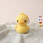 Mini Duck Keychain – keychain crochet ideas