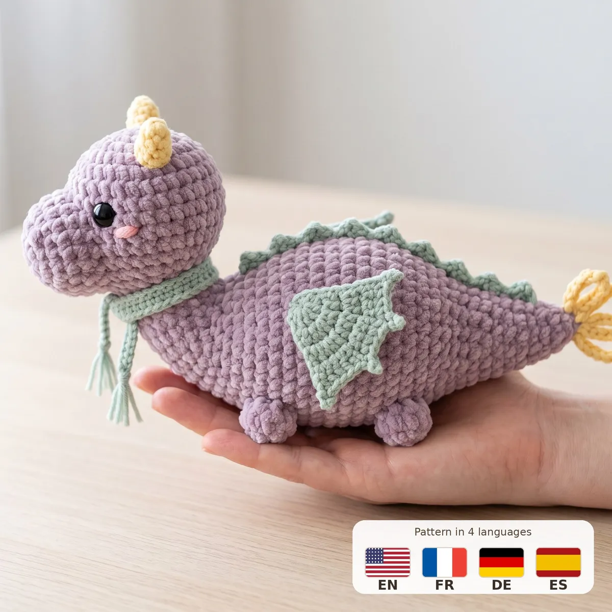 Baby Dragon 1 Baby Dragon – crochet patterns dragon
