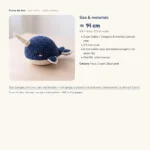 Narwhal – whale crochet (photo 6)