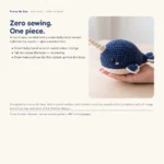 Narwhal – whale crochet (photo 8)