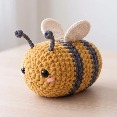 Bumblebee – no-sew amigurumi crochet pattern (photo 2)