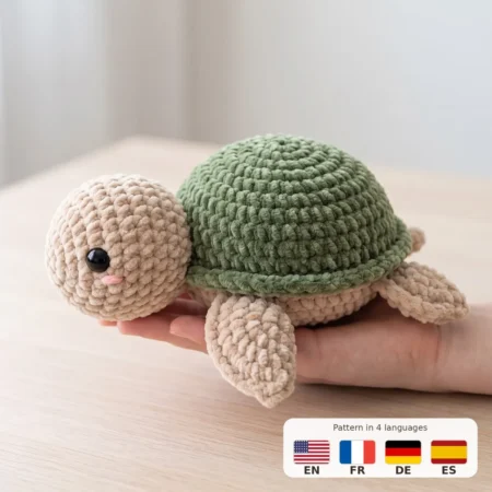 Sea Turtle – fruit turtle crochet pattern