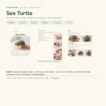 Sea Turtle – fruit turtle crochet pattern (photo 3)