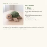 Sea Turtle – fruit turtle crochet pattern (photo 6)