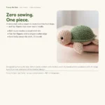 Sea Turtle – fruit turtle crochet pattern (photo 8)