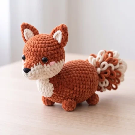 Fox – no-sew amigurumi crochet pattern (photo 2)