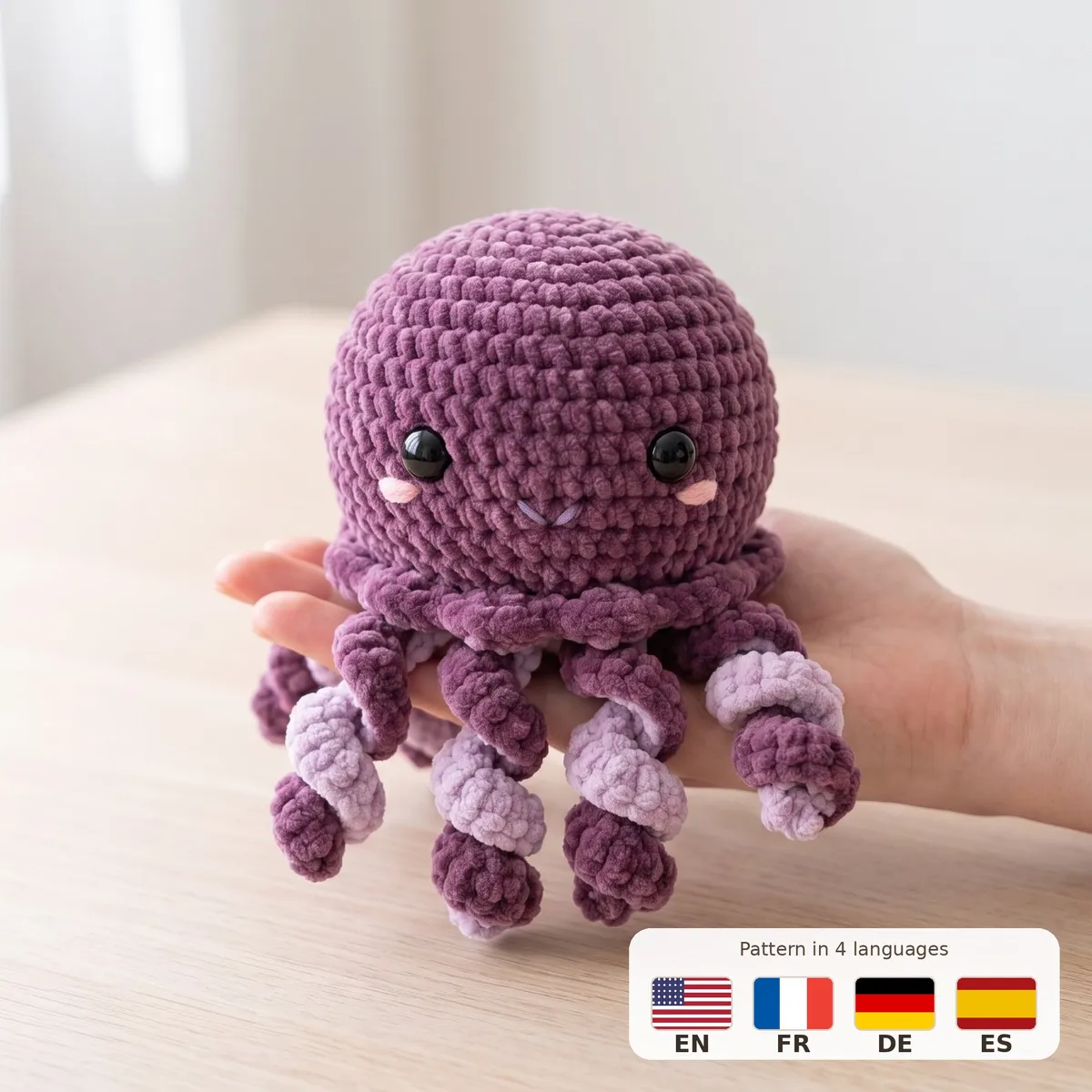 Octopus 1 Octopus – octopus crochet pattern