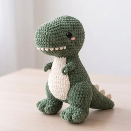 T-Rex – how to crochet a dinosaur (photo 2)