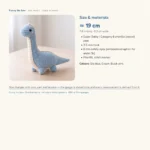 Brachiosaurus – amigurumi crochet dinosaur pattern (photo 6)