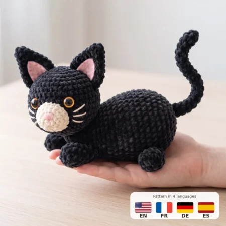Black Cat – crochet a cat