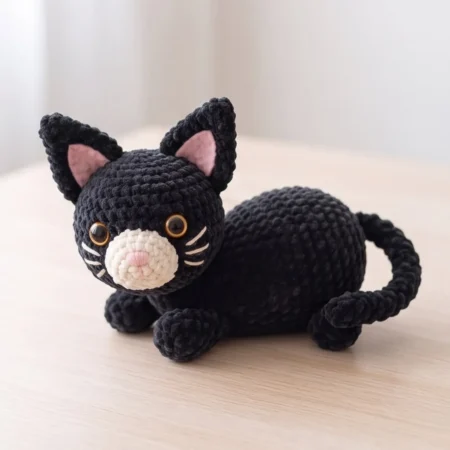 Black Cat – crochet a cat (photo 2)