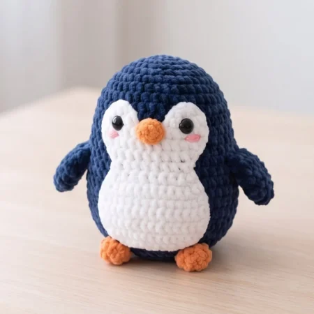 Penguin – no-sew amigurumi crochet pattern (photo 2)