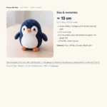 Penguin – no-sew amigurumi crochet pattern (photo 6)