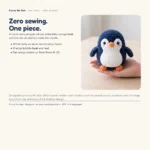 Penguin – no-sew amigurumi crochet pattern (photo 8)