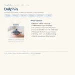 Dolphin – no-sew amigurumi crochet pattern (photo 3)
