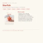 Starfish – no-sew amigurumi crochet pattern (photo 3)