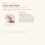 Clam with Pearl – no-sew amigurumi crochet pattern (photo 3)