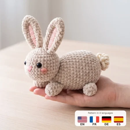 Bunny – crochet amigurumi rabbit pattern