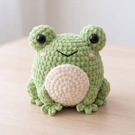 Frog – no-sew amigurumi crochet pattern (photo 2)