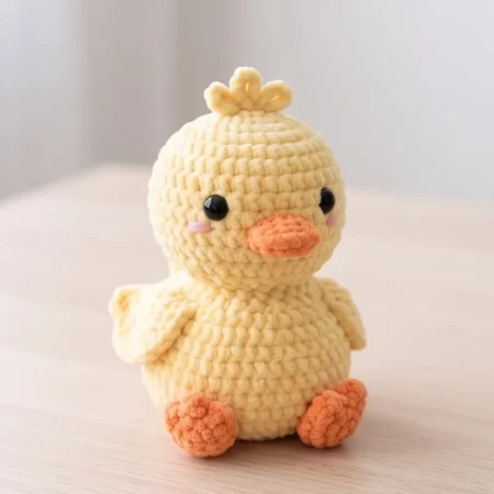Duckling – no-sew amigurumi crochet pattern (photo 2)