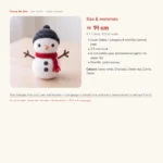 Snowman – easy christmas crochet ideas (photo 6)