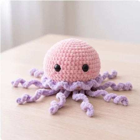 Jellyfish – no-sew amigurumi crochet pattern (photo 2)