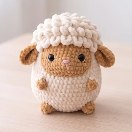 Little Lamb – no-sew amigurumi crochet pattern (photo 2)