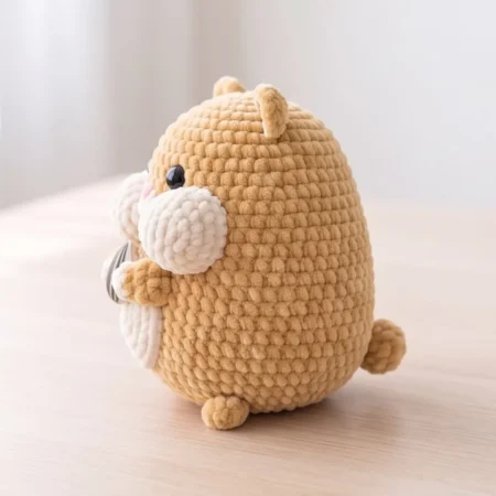 Chubby Hamster – no-sew amigurumi crochet pattern (photo 2)
