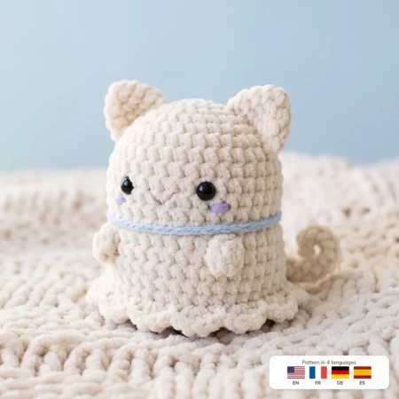 Ghost Cat – cat crochet pattern