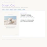 Ghost Cat – cat crochet pattern (photo 3)