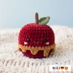 Candy Apple Buddy – halloween crochet pattern