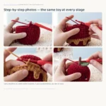 Candy Apple Buddy – halloween crochet pattern (photo 4)