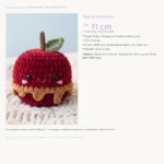 Candy Apple Buddy – halloween crochet pattern (photo 5)