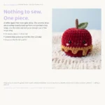 Candy Apple Buddy – halloween crochet pattern (photo 7)