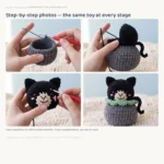 Kitten in a Cauldron – crochet cat pattern (photo 4)