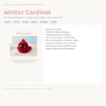 Cardinal Bird – christmas crochet pattern (photo 3)