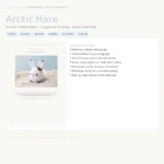 Arctic Hare – christmas crochet pattern (photo 3)