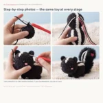 Lovestruck Skunk – valentine crochet pattern (photo 4)
