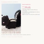 Lovestruck Skunk – valentine crochet pattern (photo 5)
