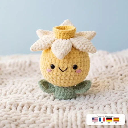 Daffodil Buddy – easter crochet pattern