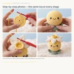 Daffodil Buddy – easter crochet pattern (photo 4)