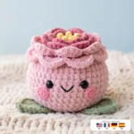 Peony Buddy – easter crochet pattern