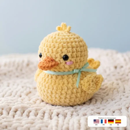 Spring Gosling – easter crochet pattern