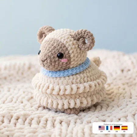 Little Ram – easter crochet pattern