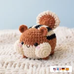 Little Chipmunk – easter crochet pattern
