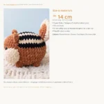 Little Chipmunk – easter crochet pattern (photo 5)