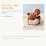 Little Chipmunk – easter crochet pattern (photo 7)